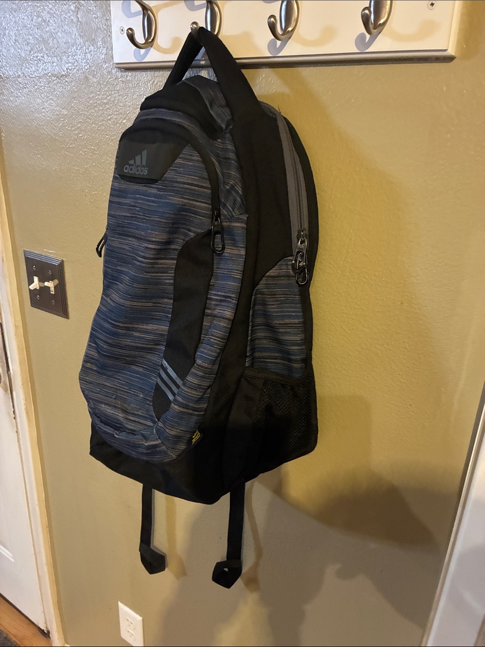 adidas Blue and Black Men's Backpack